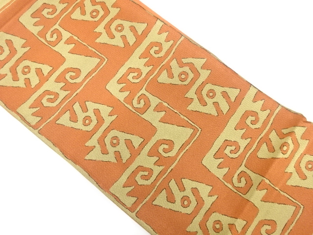 JAPANESE FUKURO OBI / WOVEN ABSTRACT